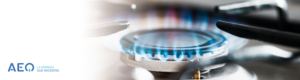 Horno encendido para ilustrar un post sobre la tarifa de gas regulada.