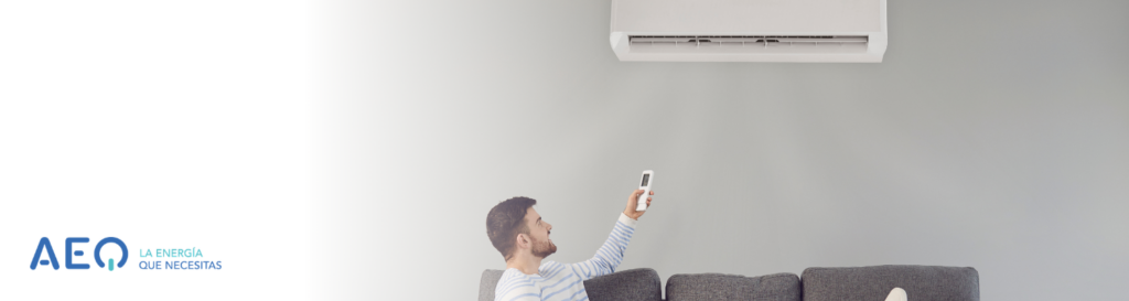 El interior de un hogar para ilustrar un texto sobre aerotermia frio y calor.