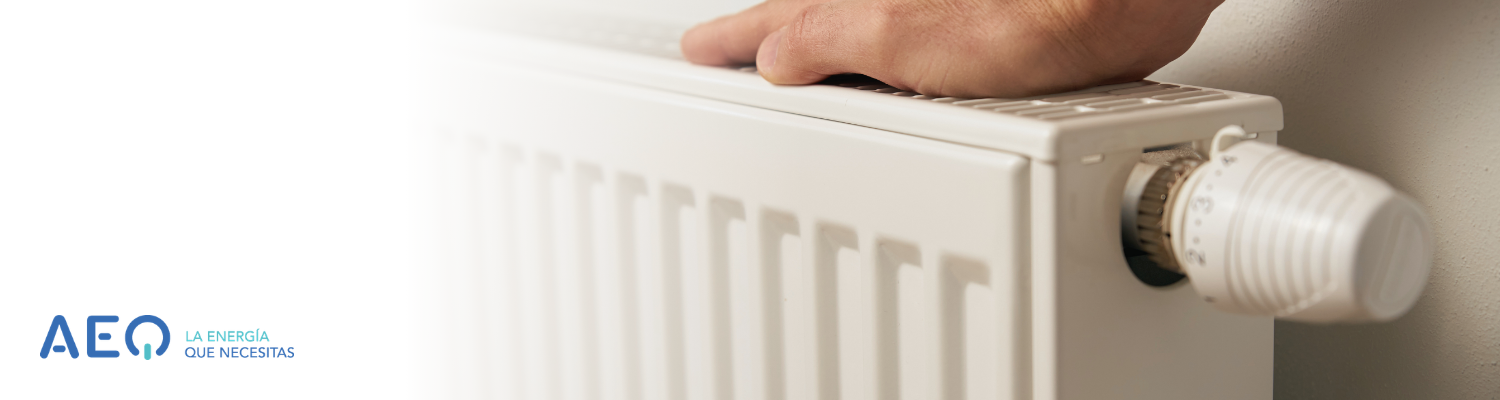 Radiador con sistema de calefacción de gas natural para regular la temperatura y mejorar el confort térmico del hogar.